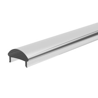 Deko-Light, Profil Abdeckung, Abdeckung L-01-10, Kunststoff, Transparent 95% Transmission, Tiefe: 3000 mm, Breite: 14.5 mm, Höhe: 7.18 mm