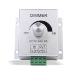 LED Dimmer für LED-Stripes DC12V-24V 8A Stufenloser...