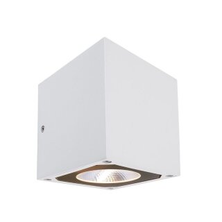 Deko-Light, Wandaufbauleuchte, Cubodo II Double, 16 W, 3000 K, Weiß, 1260 lm, Eingangsspannung: 220-240 V/AC, Aluminiumdruckguss, Energieeffizienzklasse: G, IP 54