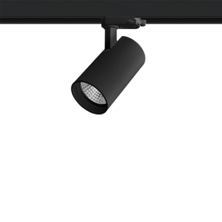 Sintra LED 3-Phasen Schienenstrahler 15W 1393lm CRI>90, Reflektor 33° Anti-glare, inklusive LED-Treiber Triac dimmbar | 2700K | Schwarz