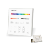 MiBoxer RGB+CCT Wandcontroller Touch Panel 4 Zonen 2.4GHZ...