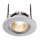 Deko-Light, Deckeneinbauleuchte, COB-68-350mA-2700K-Rund-Silber, 580 lm, Stromkonstant, Eingangsspannung: 16-17 V/DC, Bemessungsstrom: 350 mA, Aluminium, Gebürstet, Energieeffizienzklasse: E, IP 20