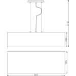 Deko-Light, Pendelleuchte, Capella II, 4x max. 60 W E27, Silber, Eingangsspannung: 220-240 V/AC, Stoff, IP 20