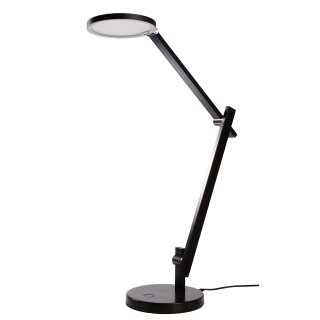 Deko-Light, Tischleuchte, Adhara, 12 W, DIM, 3000 K, Schwarz, 950 lm, Eingangsspannung: 100-240 V/AC, Aluminium, Energieeffizienzklasse: G, IP 20