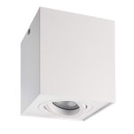 Deko-Light, Deckenaufbauleuchte, Dato, 1x max. 50 W GU10, Weiß, Eingangsspannung: 220-240 V/AC, Aluminium, IP 20