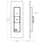 Deko-Light, Deckenaufbauleuchte, Draconis, 72W, 2700/3500/4000 K, Aluminium, 8215 lm, Eingangsspannung: 220-240 V/AC, Aluminiumdruckguss, Energieeffizienzklasse: E, IP 20