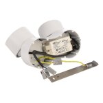 Deko-Light, Deckenaufbauleuchte, Uni II Mini Double Tilt, 15 W, DIM, 3000 K, Weiß, 980 lm, Eingangsspannung: 220-240 V/AC, Aluminiumdruckguss, Energieeffizienzklasse: G, IP 20