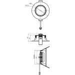 Deko-Light, Deckeneinbauleuchte, COB-68-24V-4,5 W-2700K-Rund-Weiß, 330 lm, Spannungskonstant, Eingangsspannung: 24 V/DC, Aluminiumdruckguss, Energieeffizienzklasse: G, IP 20