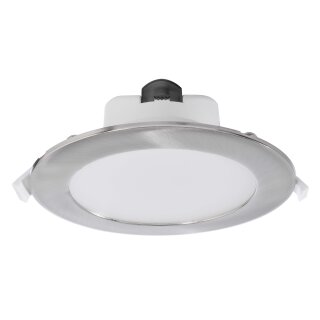 Deko-Light, Deckeneinbauleuchte, Acrux 145 mm, 16 W, DIM, 3000/4000/6000 K, Silber, 1570 lm, Eingangsspannung: 220-240 V/AC, Bemessungsstrom: 130 mA, Kunststoff, Matt, Energieeffizienzklasse: F, IP 20