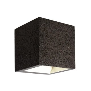 Deko-Light, Wandaufbauleuchte, Mini Cube, 4 W, DIM, 3000 K, Grau Granit, 90 lm, Eingangsspannung: 220-240 V/AC, Aluminium, Energieeffizienzklasse: F, IP 20