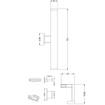 Deko-Light, Möbelaufbauleuchte, Spiegel Line I, 8 W, 3000 K, Silber, 380 lm, Spannungskonstant, Eingangsspannung: 12 V/DC, Aluminium, Glänzend, Energieeffizienzklasse: G, IP 44