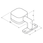 Deko-Light, Möbelaufbauleuchte, Cursa 2er Set, 8,8 W, 2700 K, Silber, 240 lm, Eingangsspannung: 220-240 V/AC, Aluminium, Glänzend, Energieeffizienzklasse: G, IP 20