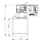 D Line | Universal Steckdose für 3-Phasen Stromschiene, 220-240V AC/50-60Hz, 6 A, IP20, Verkehrsweiss  RAL 9016