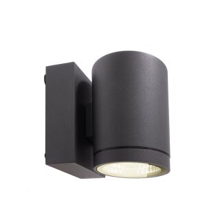 Deko-Light, Wandaufbauleuchte, Mobby II Single, 10 W, DIM, 3000 K, Schwarz, 810 lm, Eingangsspannung: 220-240 V/AC, Aluminiumdruckguss, Energieeffizienzklasse: G, IP 55