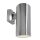 Deko-Light, Wandaufbauleuchte, Zilly IV Down, 1x max. 18 W E27, Silber, Eingangsspannung: 220-240 V/AC, Edelstahl, IP 44