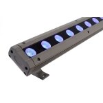 Deko-Light, Wallwasher, Wallwasher Caph Asymetrisch, 60 W, RGB/3000 K, Grau, 2480 lm, Spannungskonstant, Eingangsspannung: 24 V/DC, Aluminiumdruckguss, Energieeffizienzklasse: G, IP 65