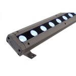 Deko-Light, Wallwasher, Wallwasher Caph Asymetrisch, 60 W, RGB/3000 K, Grau, 2480 lm, Spannungskonstant, Eingangsspannung: 24 V/DC, Aluminiumdruckguss, Energieeffizienzklasse: G, IP 65