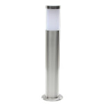 Deko-Light, Pollerleuchte, Porrima 500 mm, 1x max. 5 W GU10, Silber, Eingangsspannung: 220-240 V/AC, Edelstahl, Gebürstet, IP 44