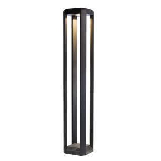 Deko-Light, Pollerleuchte, Rukbat 800 mm, 13 W, 3000 K, Grau, 670 lm, Eingangsspannung: 100-240 V/AC, Aluminiumdruckguss, Energieeffizienzklasse: G, IP 65