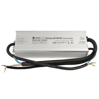 Deko-Light, Netzgerät (CV, DC) dimmbar, IP, DIM, CV, PD12-150-1-10V, Spannungskonstant, 1-10 V, 150.0 W, Eingangsspannung: 100-240 V/AC, Bemessungsstrom: 800 mA, Ausgangsspannung: 12 V/DC, Ausgangsspannung min./max.: 3-12 V/DC