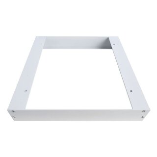 Deko-Light, Mechanisches Systemzubehör, Aufbaurahmen 30x30, Aluminiumprofil, Verkehrsweiß RAL 9016, Tiefe: 303 mm, Breite: 303 mm, Höhe: 50 mm