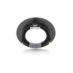 Deko-Light, Mechanisches Systemzubehör, Reflektor Ring Schwarz für Serie Uni II Max, Aluminiumdruckguss, Schwarz, Höhe: 26 mm, Durchmesser: 107 mm, IP 20