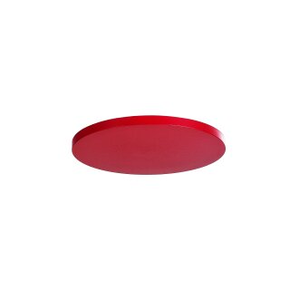 Deko-Light, Mechanisches Systemzubehör, Abdeckung Rubin Rot für Deckenaufbauleuchte Zaniah 290, Kunststoff, Rubinrot RAL 3003, Höhe: 18 mm, Durchmesser: 163 mm, IP 20