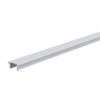 Deko-Light, Profil Abdeckung, Abdeckung F-01-05, PMMA, Satiniert 40% Transmission, Tiefe: 3000 mm, Breite: 8 mm, Höhe: 4 mm