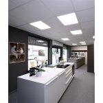 Deko-Light, Einlegepanel, Standard Office 620x620 mm, 42 W, 4000 K, Weiß, 4200 lm, Stromkonstant, Eingangsspannung: 33-38 V/DC, Bemessungsstrom: 1050 mA, Aluminium, Energieeffizienzklasse: F, IP 40