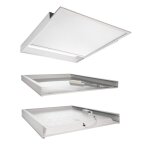 Deko-Light, Einlegepanel, Basic Office 620x620 mm, 36 W, 4000 K, Weiß, 4000 lm, Eingangsspannung: 220-240 V/AC, Aluminium, Energieeffizienzklasse: D, IP 40