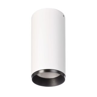 Deko-Light, Deckenaufbauleuchte, Lucea, 15 W, 3000/4000 K, Weiß, 1460 lm, Eingangsspannung: 220-240 V/AC, Aluminium, Energieeffizienzklasse: F, IP 20