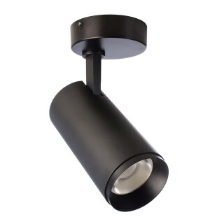 Deko-Light, Deckenaufbauleuchte, Lucea, Tilt, 20 W, 3000/4000 K, Schwarz, 2000 lm, Eingangsspannung: 220-240 V/AC, Aluminium, Energieeffizienzklasse: F, IP 20