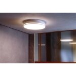 Deko-Light, Decken- und Wandaufbauleuchte, Subra, 29 W, DIM, 3000 K, Weiß, 2900 lm, Eingangsspannung: 220-240 V/AC, Aluminium, Energieeffizienzklasse: F, IP 54