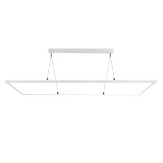 Deko-Light, Pendelleuchte, Set, LED Event-Panel Transparent, 63 W, RGB/4000 K, Weiß, 4265 lm, Spannungskonstant, Eingangsspannung: 24 V/DC, Aluminium, Transparent, Energieeffizienzklasse: E, IP 20