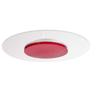 Deko-Light, Deckenaufbauleuchte, Set, Zaniah 370 mm, 18 W, DIM, 3000 K, Cover Rot, 2021.68 lm, Eingangsspannung: 220-240 V/AC, Aluminium, Energieeffizienzklasse: G, IP 20