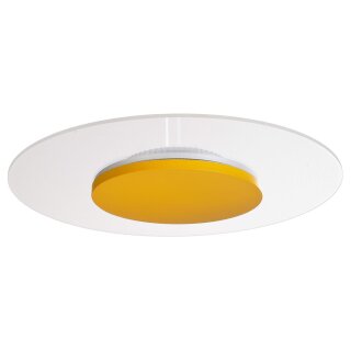 Deko-Light, Deckenaufbauleuchte, Set, Zaniah 370 mm, 18 W, DIM, 3000 K, Cover Gelb, 2021.68 lm, Eingangsspannung: 220-240 V/AC, Aluminium, Energieeffizienzklasse: G, IP 20