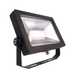 Deko-Light, Fluter, Flood SMD, 30 W, 3000 K, Schwarz, 3600 lm, Eingangsspannung: 220-240 V/AC, Aluminiumdruckguss, Energieeffizienzklasse: E, IP 65, IP 44