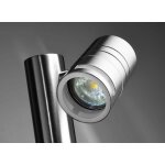 Deko-Light, Pollerleuchte, Zilly II 500 mm, 1x max. 10 W GU10, Silber, Eingangsspannung: 220-240 V/AC, Edelstahl, IP 44