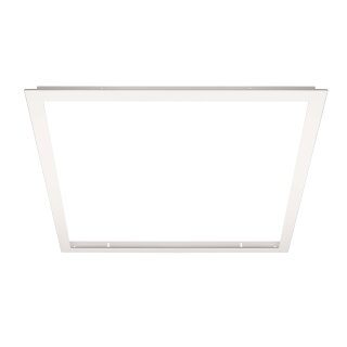 Deko-Light, Mechanisches Systemzubehör, Einbaurahmen für 620x620mm Backlit Panel, Aluminium, Weiß, Tiefe: 655 mm, Breite: 620 mm, Höhe: 41 mm