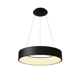 Deko-Light, Pendelleuchte, Sculptoris 400 mm, 30 W, DIM, 3000/4000 K, Schwarz, 2000 lm, Eingangsspannung: 220-240 V/AC, Metall, Matt, IP 20