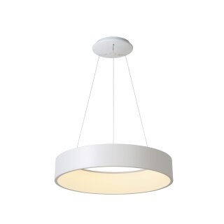 Deko-Light, Pendelleuchte, Sculptoris 600 mm, 42 W, DIM, 3000/4000 K, Weiß, 3000 lm, Eingangsspannung: 220-240 V/AC, Metall, Matt, IP 20