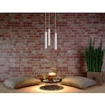 Deko-Light, Pendelleuchte, Slim, 15 W, DIM, 2700 K, Weiß, 1500 lm, Eingangsspannung: 220-240 V/AC, Aluminium, IP 20