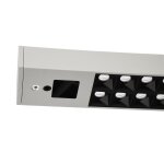 Deko-Light, Tischleuchte, Office Three Standard, Motion, 80 W, DIM, 4000 K, Silber, 10100 lm, Eingangsspannung: 220-240 V/AC, Aluminium, IP 20