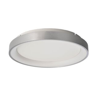 Deko-Light, Deckenaufbauleuchte, Merope 400 mm, 30 W, DIM, 3000/4000 K, Silber, 2100 lm, Eingangsspannung: 220-240 V/AC, Aluminium, IP 20