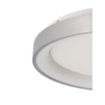 Deko-Light, Deckenaufbauleuchte, Merope 400 mm, 30 W, DIM, 3000/4000 K, Silber, 2100 lm, Eingangsspannung: 220-240 V/AC, Aluminium, IP 20