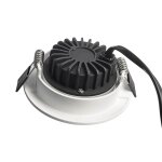 Deko-Light, Deckeneinbauleuchte, Dione, 8,5 W, DIM, 2700 K, Weiß, 750 lm, Eingangsspannung: 220-240 V/AC, Aluminium, Energieeffizienzklasse: E, IP 20