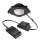 Deko-Light, Deckeneinbauleuchte, Dione IP, 8,5 W, DIM, 3000 K, Schwarz, 800 lm, Eingangsspannung: 220-240 V/AC, Aluminium, Energieeffizienzklasse: E, IP 20