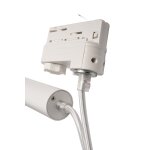 Deko-Light, 3-Phasen-Pendelleuchte, Slim, 5W, DIM, 2700 K, Weiß, 500 lm, Eingangsspannung: 220-240 V/AC, Aluminium, IP 20