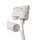 Deko-Light, 3-Phasen-Pendelleuchte, Slim, 5W, DIM, 2700 K, Weiß, 500 lm, Eingangsspannung: 220-240 V/AC, Aluminium, IP 20