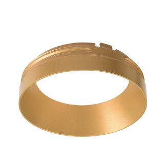 Deko-Light, Mechanisches Systemzubehör, Reflektor Ring für Lucea 15/20 Gold, Gold Pantone 129 U, Höhe: 24 mm, Durchmesser: 82 mm